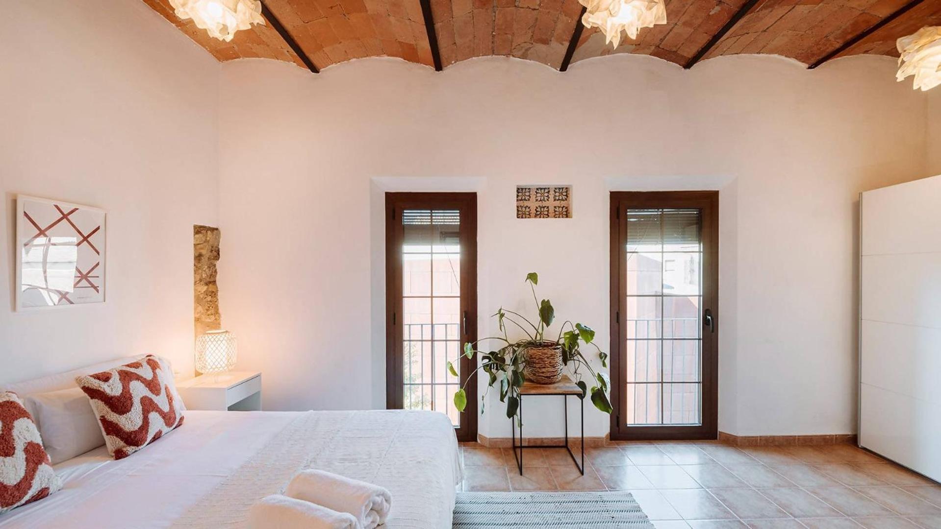 Romantic Duplex With Terrace And Great Views Girona Camera foto
